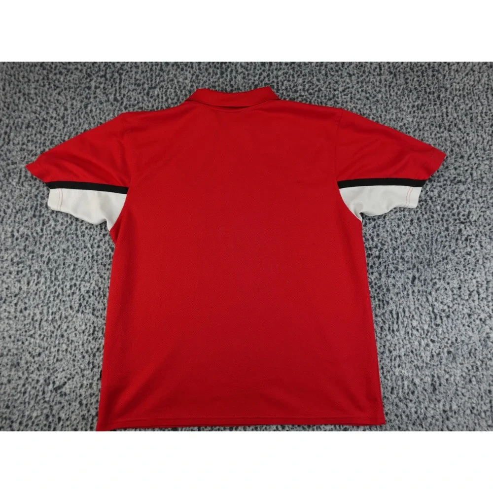 Nike Manchester United Polo‎ Mens Large Red Good Embroidered Crest S30711PKM